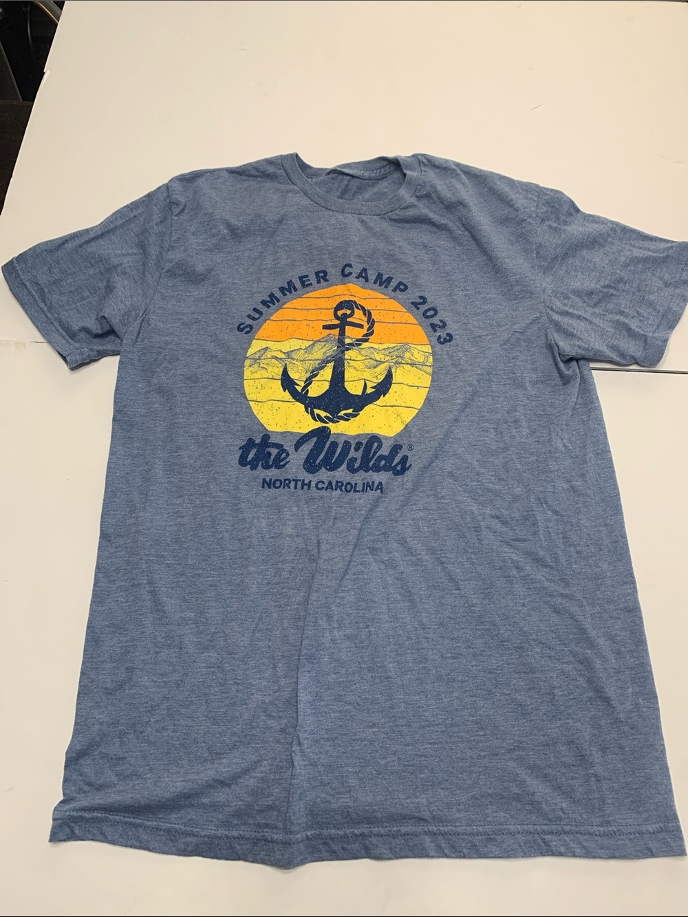 North Carolina Blue Summer Camp 2023 Graphic Tee